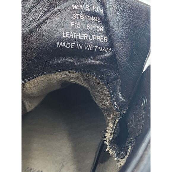 Sperry Top Sider Shoes Boot Mens 13M Non Marking Leather High Top Ankle Nautical - Picture 7 of 16